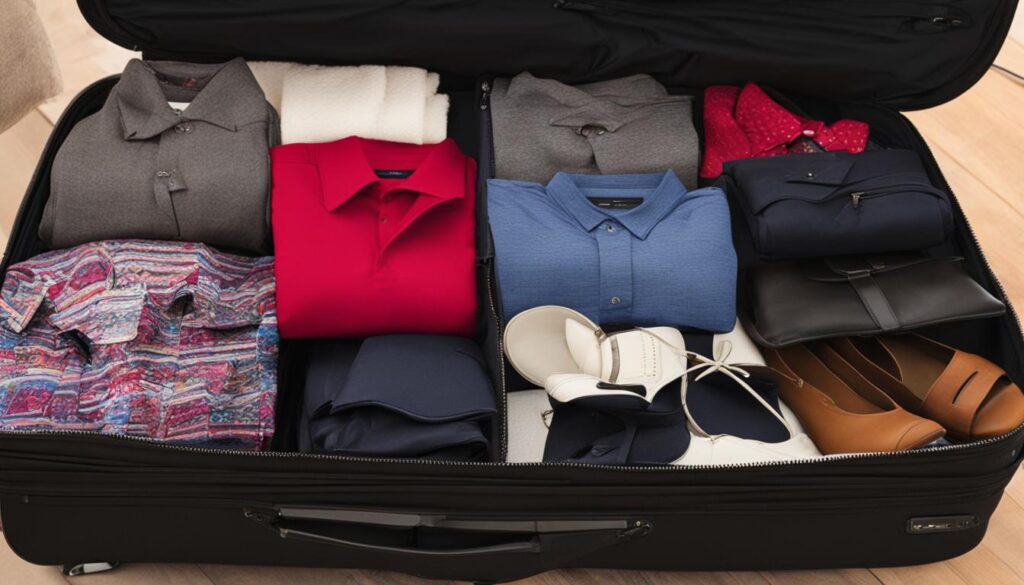 how to pack a suitcase for 3 weeks