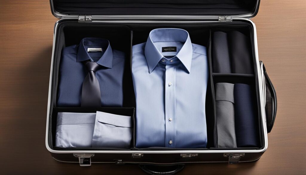 How to Pack Dress Shirts and Pants in a Suitcase