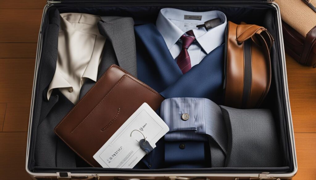 how to pack a suit in a standard size suitcase