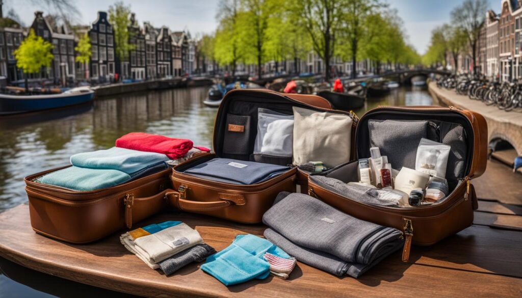 how to pack a suitcase for 10 days in amsterdam