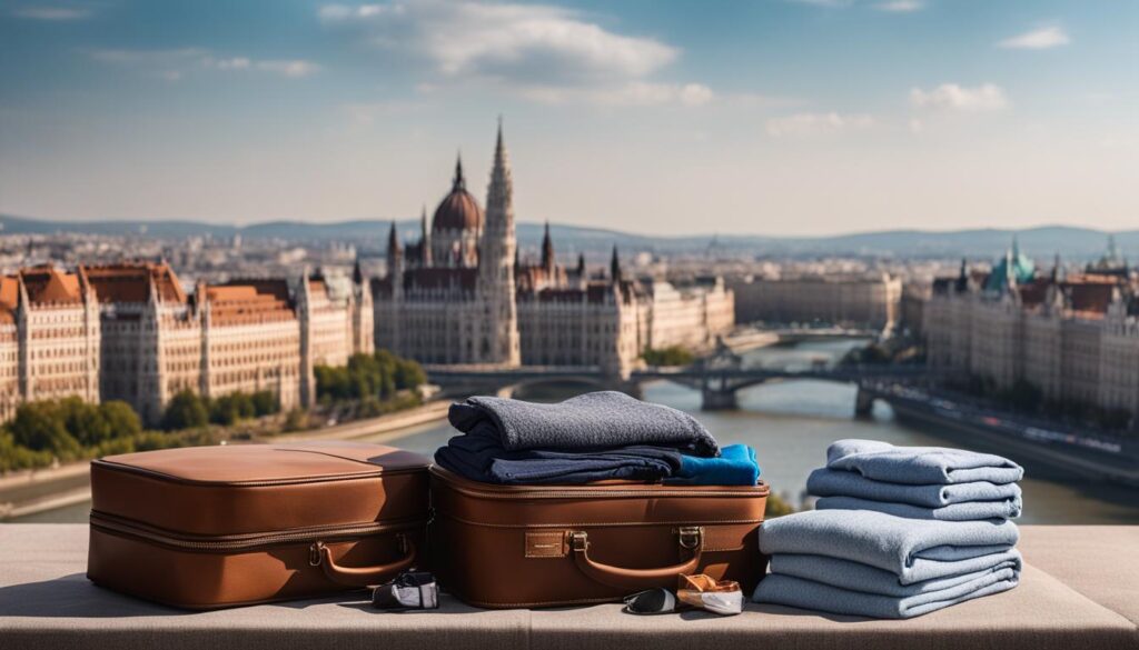 how to pack a suitcase for 10 days in budapest