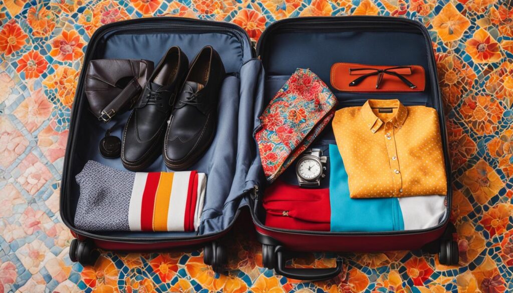 how to pack a suitcase for 10 days in spain