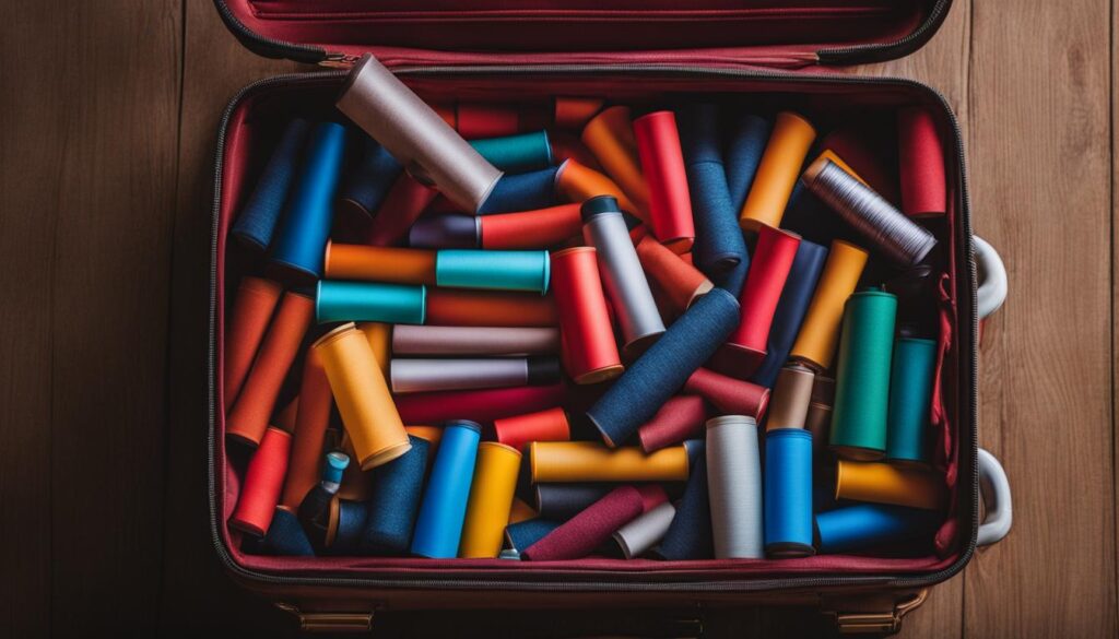 how to pack a suitcase with packing tubes