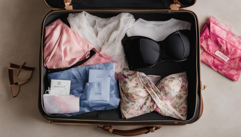 how to pack bras for travel