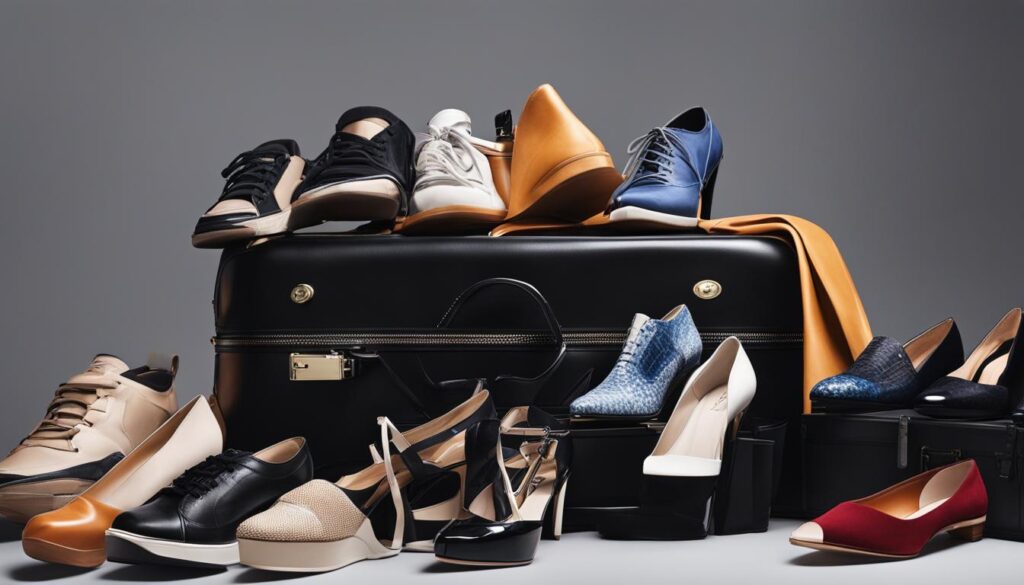 how to pack shoes in a suitcase without ruining them