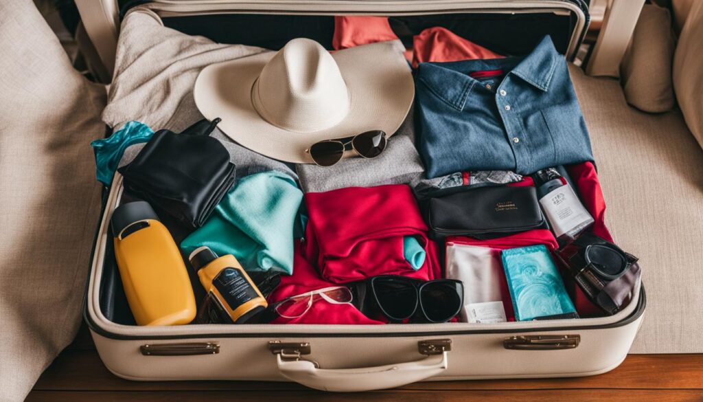 how to pack suitcase for cruise