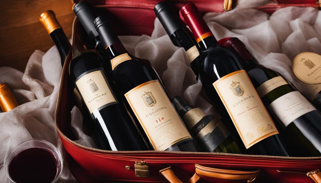 how to pack wine in a suitcase