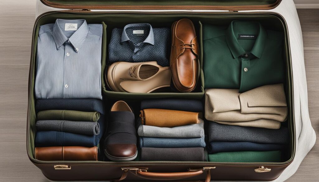 pack suitcase like military