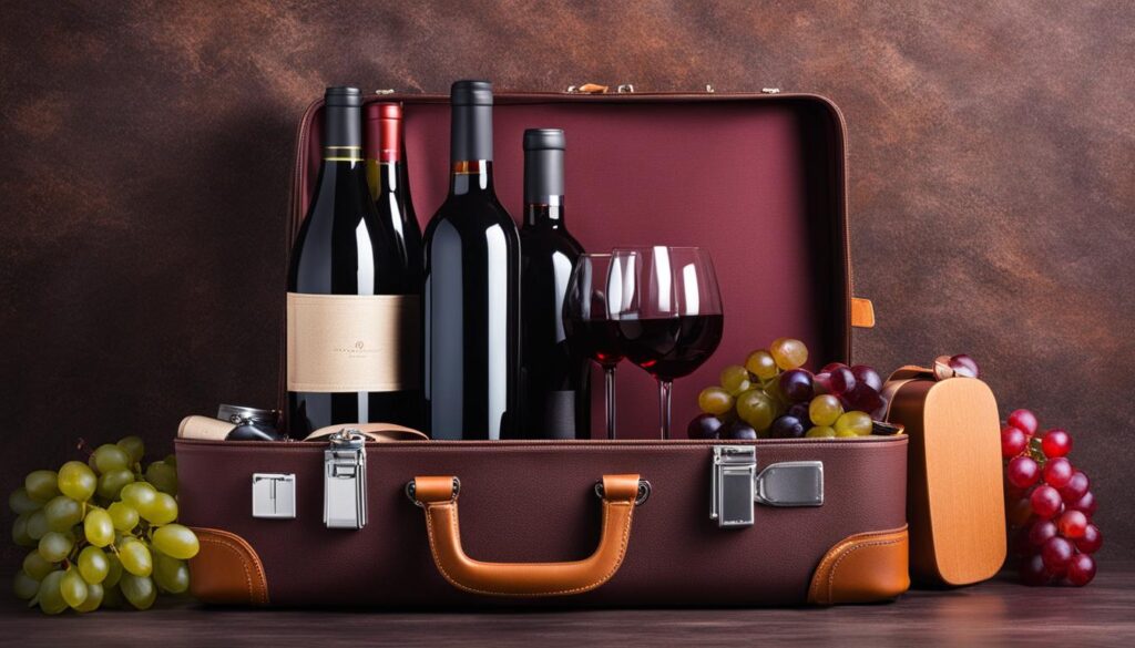protect a wine bottle in a suitcase by pack hacks