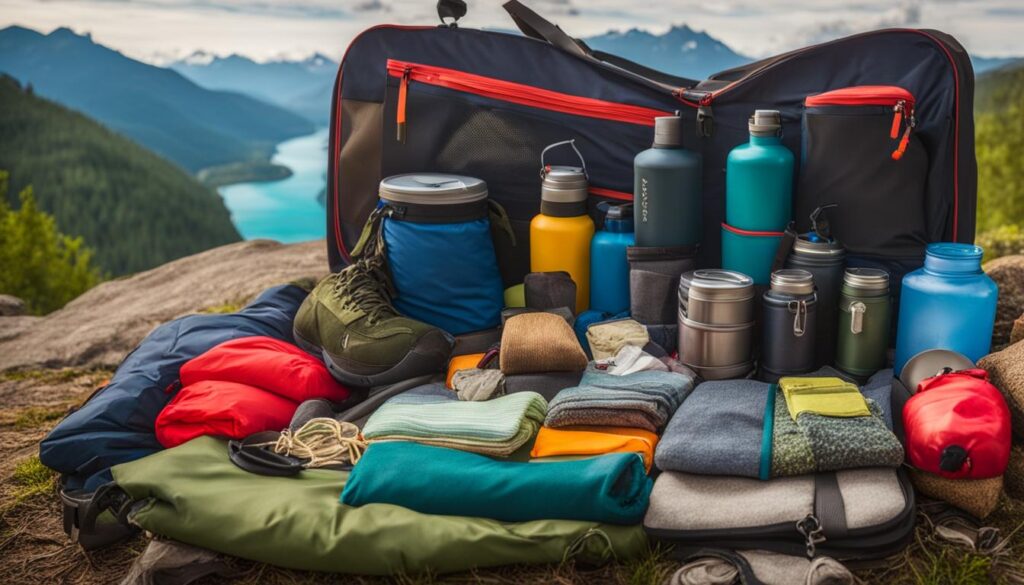 what to pack in suitcase for camping trip