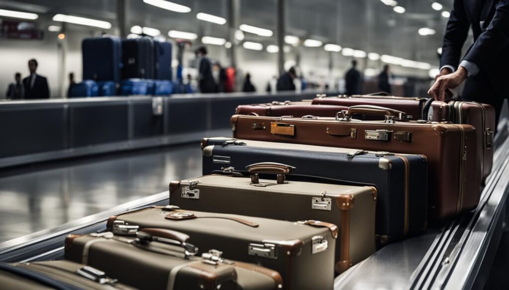 can i lock my luggage on international flight