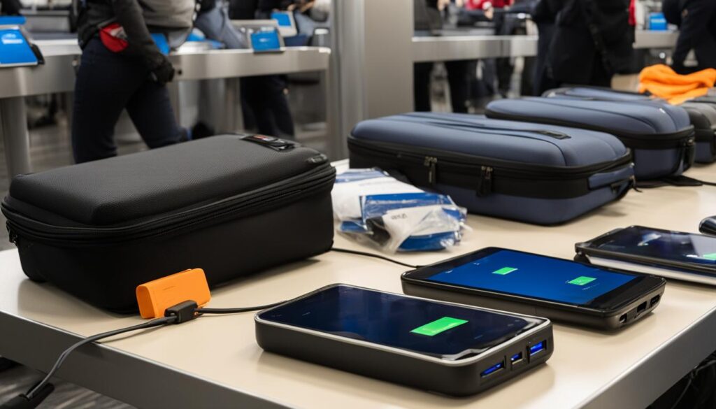power banks in check-in baggage